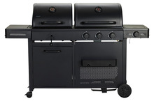 Gasolgrill 3 brännare + 1 sidobrännare 12,95 kW Grillexpert
